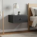 vidaXL Nočný stolík 2 ks Čierna 49 x 34,5 x 20 cm Kompozitné drevo