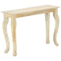 vidaXL Konzolový stolík 110x35x77 cm masívne mangové drevo