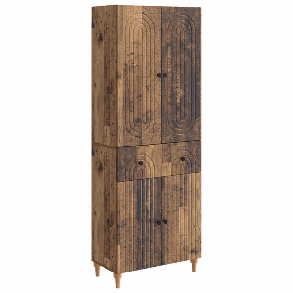 vidaXL Sada skríň 2 pcs 66 x 34,5 x 90 cm Kompozitné drevo