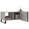 vidaXL Konferenčný stolík sivý sonoma 102x50x40cm kompozitné drevo