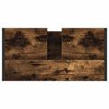 vidaXL Kúpeľňová skriňa Dymová dub 60 x 30 x 60 cm Kompozitné drevo