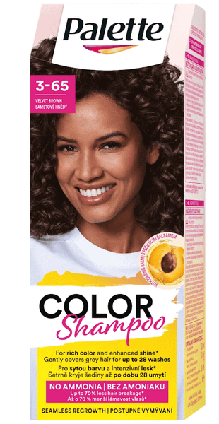 3060526 Palette Palette Color Shampoo 3-65 (244) Zamatovo hnedý 50 ml