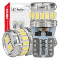 LED žiarovky CANBUS T10 W5W 16SMD 2SMD 3014 3030 Biele 12V 24V AMiO-04260