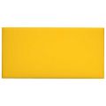 vidaXL Nástenné panely 12 ks žlté 60x30 cm zamat 2,16 m²