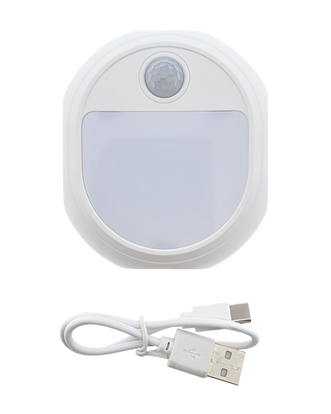 TR-255L LED nočné svetlo s pohybovým senzorom + USB-C Trixline