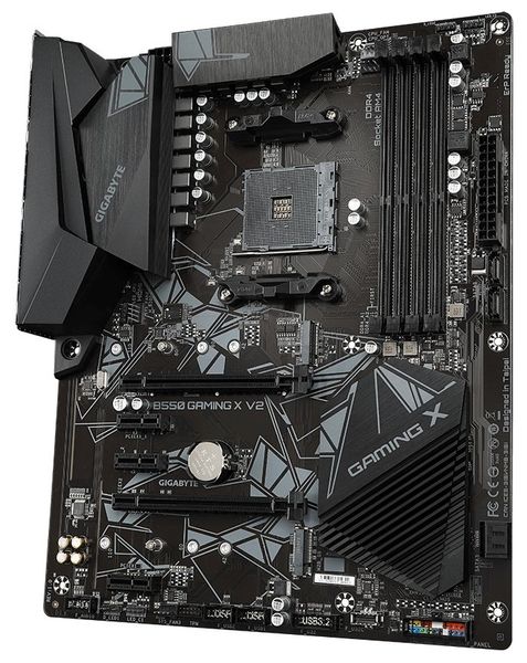 GIGABYTE B550 GAMING X V2/AM4/ATX Základná doska, AMD B550, AM4, 4x DDR4 DIMM (max. 128GB), 2x M.2, HDMI, DVI-D, ATX