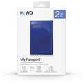 Ext. HDD WD My Passport USB-C 2TB, modrý My Passport USB-C 2TB / externý HDD / 2,5" prevedenie / USB 3.2 Gen1 typ USB-C / Cobalt Blue