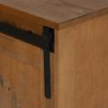 VidaXL TV skrinka HALDEN 2 posuvne dvere 150x40x60 cm Masiv