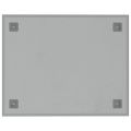 vidaXL Nástenná magnetická tabuľa biela 50x40 cm tvrdené sklo