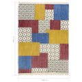 vidaXL Ručne tkaný koberec Kilim, bavlna 160x230 cm, potlač, farebný