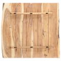 vidaXL Stolová doska, akáciový masív 58x(50-60)x3,8 cm