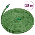 vidaXL 3-rúrková zavlažovacia hadica zelená 15 m PVC