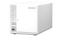 QNAP TS-364-8G (4core 2,9GHz, 8GB RAM, 3x SATA, 2x M.2 NVMe sloty, 3x USB, 1x 2,5GbE, 1x HDMI 1.4b) NAS, Intel Celeron N5095, 8GB RAM, 3× 3,5" SATA, 2× M.2 PCIe Gen 3, 2,5GbE, HDMI 1.4b, USB 3.2 Gen 2, RAID 5, QTS