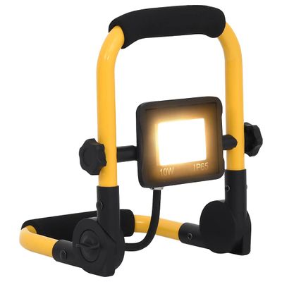 vidaXL LED reflektor s rukoväťou 10 W