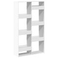 vidaXL Deliaca stena biela 100x33x175 cm kompozitné drevo