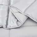 vidaXL Prikrývka na celý rok 240 x 260 cm 300 gsm Strieborná