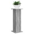 vidaXL Stojan na rastliny 2 ks Sivá sonoma 30,5 x 30 x 80,5 cm