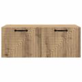 vidaXL Nástenná TV skrinka 78,5 x 41 x 30 cm Dub artisan