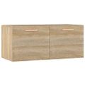 vidaXL Nástenná skrinka dub sonoma 80x35x36,5 cm spracované drevo