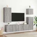 vidaXL TV skrinka nástenná sivá sonoma 80x30x41 cm