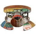 vidaXL Industriálna stropná lampa 25 W farebná 42x25 cm E27