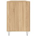 vidaXL Stôl dub somoma 140x50x75 cm kompozitné drevo