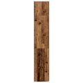 vidaXL Úložná skrinka 2 ks Staré drevo 80 x 42,5 x 225 cm