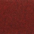 vidaXL Schodové rohože, samolepiace, 10 ks, 56x17x3 cm, bordovo červené, polkruhové