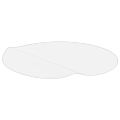 vidaXL Chránič na stôl priehľadný Ø 110 cm 1,6 mm PVC