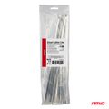 Nerezové sťahovacie pásky 4,6x350mm 100 ks AMiO-04324