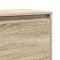 vidaXL Nočné stolíky 2 ks, dub sonoma 45x34x44,5 cm, kompozitné drevo