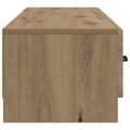 vidaXL TV skrinka 147 x 34,5 x 27 cm Dub artisan Kompozitné drevo