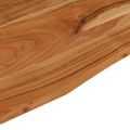 vidaXL Doska stola 80x60x2,5 cm obdĺžniková masívna akácia