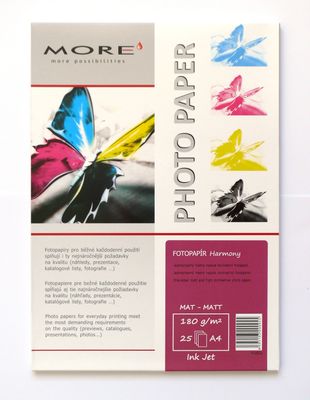Armor fotopapier Harmony 180g matný 25xA4