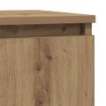 VidaXL Príborník Artisan Dub 29,5x34x76 cm Engineered Wood