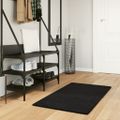 vidaXL Koberec HUARTE s krátkym vlakom umývateľný čierny 60x110 cm