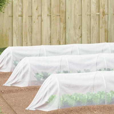 vidaXL Sieť proti hmyzu Biela 2 x 5 m Polyetylén