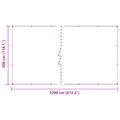 vidaXL Pokrytie rastlín Priehľadná 3 x 12 m PVC
