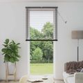 vidaXL Žalúzia Tmavohnedá s Vzorom 213 x 70 cm 25 mm PVC