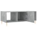 vidaXL Konferenčný stolík betónovo sivý 102x50x40 cm kompozitné drevo