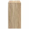 vidaXL Stôl Sonoma dub Kompozitné drevo 90 x 37,5 x 75 cm