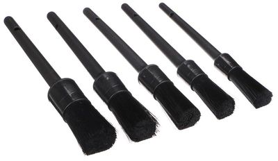 Sada tvrdých presných štetiec na čistenie auta CAR DETAILING BRUSH 5 HARD, 5ks SIXTOL