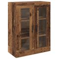vidaXL Servírovacia skriňa Staré drevo 69,5 x 34 x 90 cm