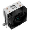 DEEPCOOL chladič AG200 / 92mm fan / 2x heatpipes / PWM / pro Intel i AMD Chladic, pro CPU, pro Intel i AMD, socket 1700, 1200, 115x, AM4, AM5, 100W TDP, 92mm ventilátor, 2 heatpipe, PWM