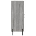vidaXL Komoda sivý dub sonoma 34,5x34x90 cm spracované drevo