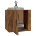 vidaXL Nočné stolíky 2 ks dymový dub 50x39x47 cm