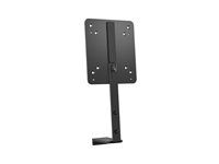 Montážna sada (montážny úchyt) - pre monitor / mini PC - 65% plast z uzavretého obvodu odvodený z ITE, recyklovaný plast viazaný na oceán - čierna - montážne rozhranie: 100 x 100 mm