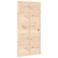 vidaXL Dvere do stodoly 100x1,8x214 cm masívna borovica
