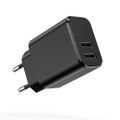Setty nabíjačka 2x USB 3A čierna