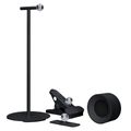 LED stolná lampa Solight WO68-B nabíjacia s klipom